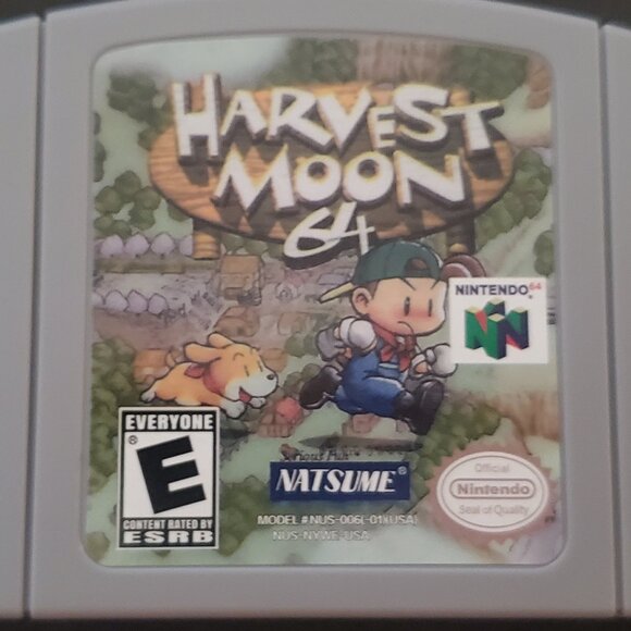Harvest Moon 64 Video Game Nintendo 64 N64 - Picture 1 of 6